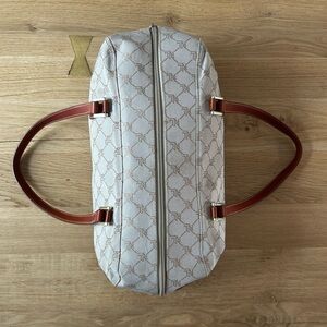 Lauren Ralf Lauren monogram tote duffle purse